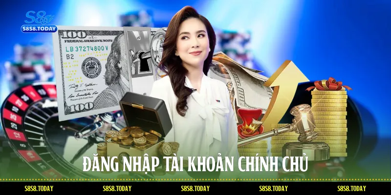 Đăng nhập tài khoản chính chủ